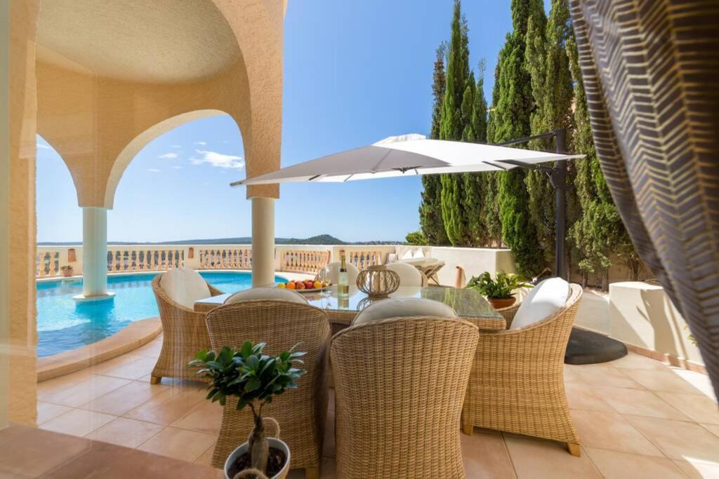 Meerblick Villa "Buena Vista" In Santa Ponsa, Mallorca Exterior photo